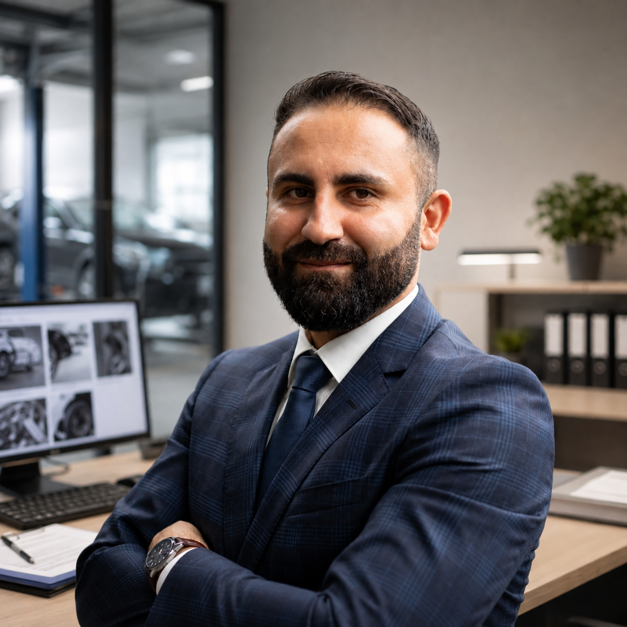 Porträt von Dipl.-Ing. Musa Yücel, Inhaber und Kfz-Sachverständiger von MY-KFZ-EXPERT